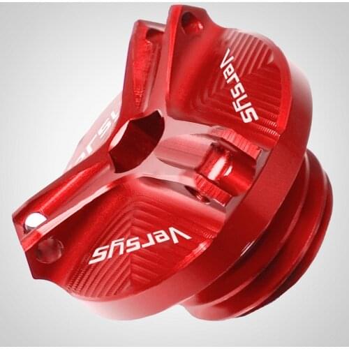 Aluminum Motorcycle Accessories Engine Oil Cup Filler Drain Plug Cap Cover Screw Nut For Kawasaki Versys 650 2006-2009