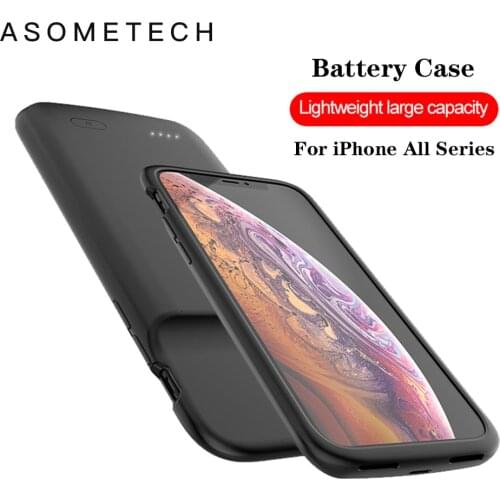Battery Case For iPhone Power Bank Portable Battery Charger Powerbank Case For iPhone 11 Pro Max X XS XR 6 6S 7 8 Plus 5 5S SE