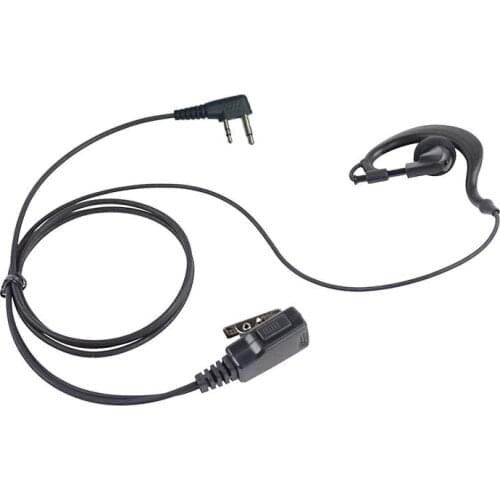 Walkie Talkie PTT MIC Radio Earpiece Headset for ICOM IC-F11 F26 F21 IC-F11S IC-F31 MAXON SL25 VERTEX VX-200 COBRA HH37ST Radio