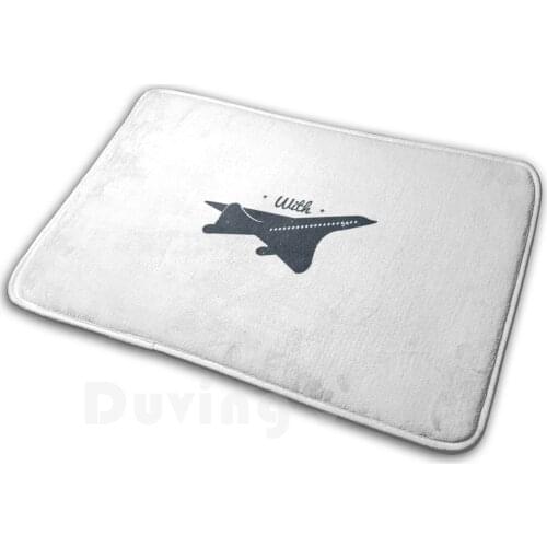 In Love With Aviation-Zinspira Carpet Mat Rug Cushion Pilot Airplane Flying Flight Fly Plane Aviator Boeing Military