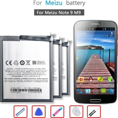 BA923 4000mAh Li-ion Polymer Battery For Meizu Note 9 M9 Bateria
