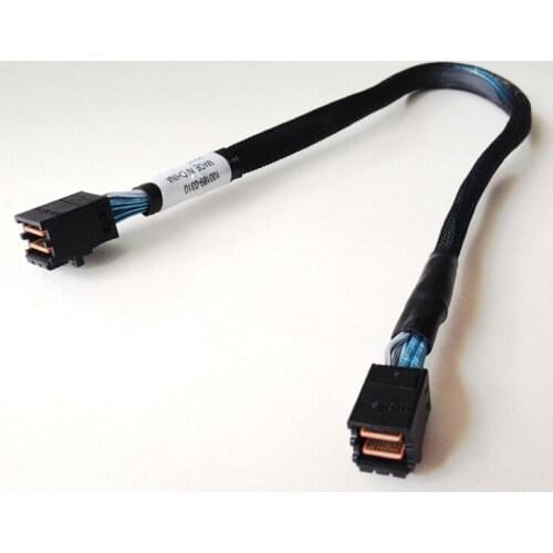 Mini SAS HD SFF 8643 Cable Internal SFF-8643 SAS Cable 40cm Mini SAS SFF-8643 to 8643 Molex Cable Adapter for Computer Hard Disk
