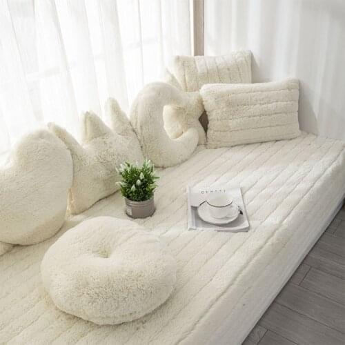 Soft Sheepskin Shaggy Carpet Printed Plush Floor Fluffy Mats Kids Room Faux Fur Non-Slip Area Rugs for Living Room Modern Rugs