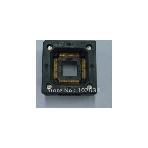 100% NEW OTQ-128 QFP128 TQFP128 IC Test Socket / Programmer Adapter / Burn-in Socket ( OTQ-128-0.4)