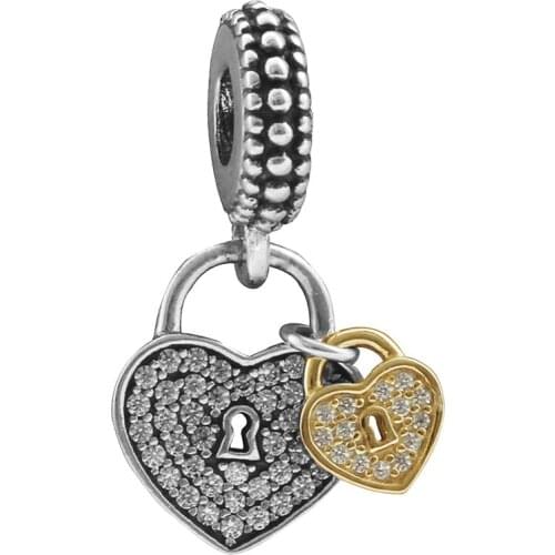 Fit charms plata de ley original bracelet beads for jewelry making valentines day mary poppins berloque bijoux DGB185