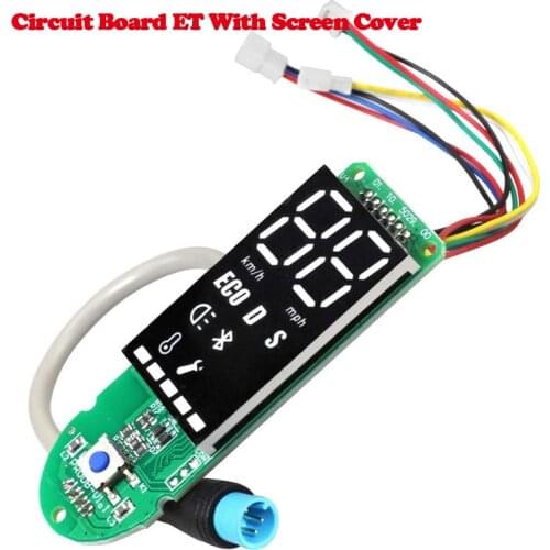 Dashboard with Screen Cover Xiaomi M365 Pro Electric Scooter Circuit Board with Speedometer For Xiaomi M365 Pro Accessories