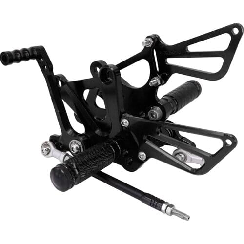 CNC Adjustable Motorcycle Billet Foot Pegs Pedals Rest Footpegs For HONDA NSF100 Motorbike