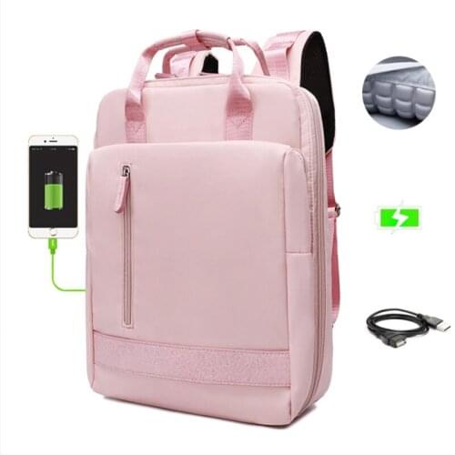 Fashion Laptop Usb Backpack School Bag Rucksack Women Men Student Backbag Travel Daypacks Campus Laptop Computer Bag