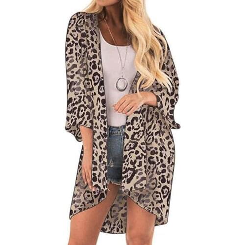 Sexy Cover Snake Skin Leopard Bikini Women Swimsuit Cover-up Beach Bathing Suit BeachWear Swimwear Beach Dress Tunic Robe