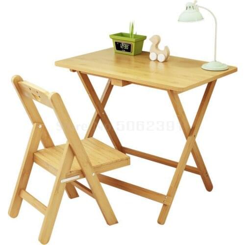 School Students, Writing Tables, Household Childrens Learning Tables, Folding Tables, Solid Wood Tables And Cha