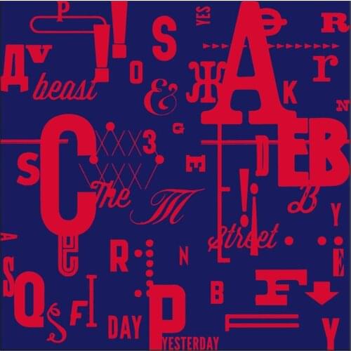 Spandex swimsuit fabric for dress elegant letters pattern custom printing thin shirt sewing fabric 145cm*100cm