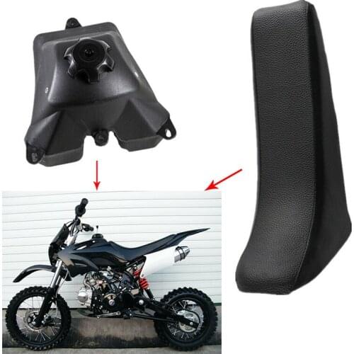 Fuel Petrol Tank + Complete Seat For Apollo 125cc 150cc 140 160cc Atomik Pit Dirt Bike