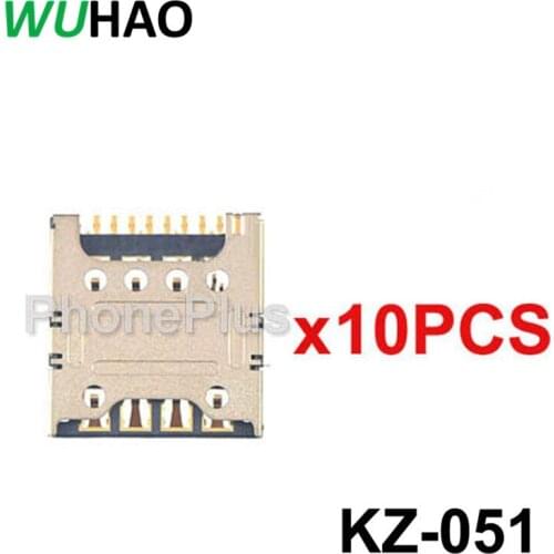 10-100pcs For LG F240L F240S F240K F460L E980 E988 F320 D415 E985t SIM Card Tray Slot Holder Socket Connector Plug Repair Part