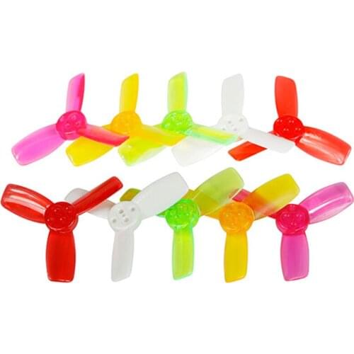 10pair KINGKONG 2345 3 Blade CW CCW Propeller 1.5mm Mounting Hole for 11xx Motors 80-110 RC FPV Racing Frame Drone EMAX Babyhawk