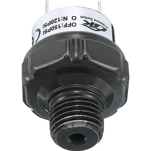 120~150 PSI Air Compressor Tank Pressure High Quality Black Control Switch Valve 1/4" NPT End Mayitr Lighting Accessories