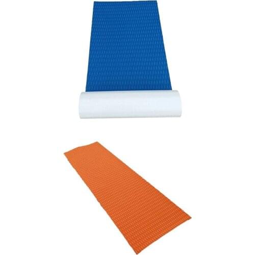 2Pcs Kayak Decking Sheets Marine Flooring Pad Boat Floor Mat Self-adhesive