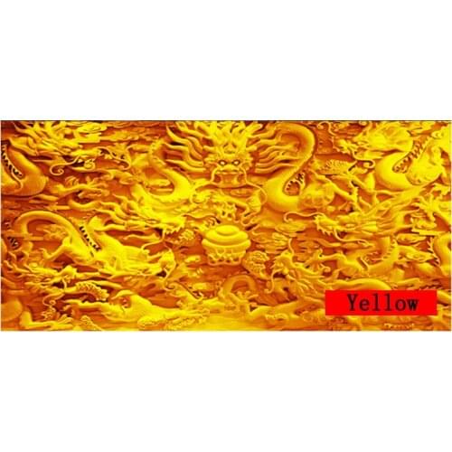 3D Background Big Chinese Dragon Cameo Print Fish Tank Background Aquarium Decoration Picture Poster With Glue On The Surface