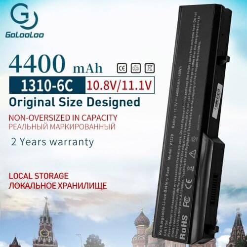 Golooloo 11.1V 4400mAh Laptop Battery For dell Vostro 1310 1320 1510 1520 1521 2510 0K738H N950C N956C N958C T112C T114C T116C