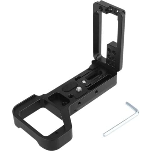Quick Release L Plate Bracket Hand Grip for S ony ILCE9M2 A7R4 A9II A7RIV Camera
