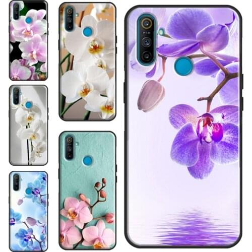 Orchid Flowers Colorful For Realme 8 Pro 6 7 Q3 Pro GT Neo C15 C3 C21 C11 Phone Case For OnePlus 9 Pro 8 7T 8T 9R