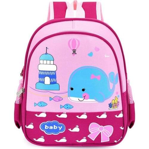 Oxford Kids Kindergarten Backpacks Cute School Bags for Baby Girls Boys Cartoon Childrens Book Bags Fashion Preschool Backpack