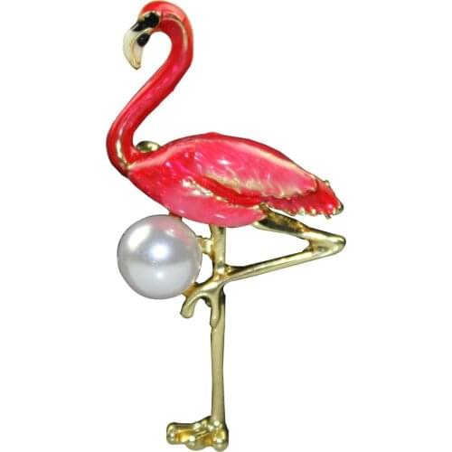 Хироши Мори Flamingo Brooches For Clothes