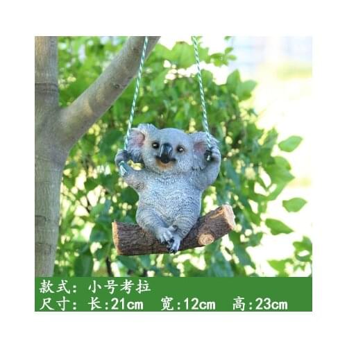 Koala furnishing simulation animal fiberglass garden landscape decoration villa outdoor courtyard crafts sculpture statues Home