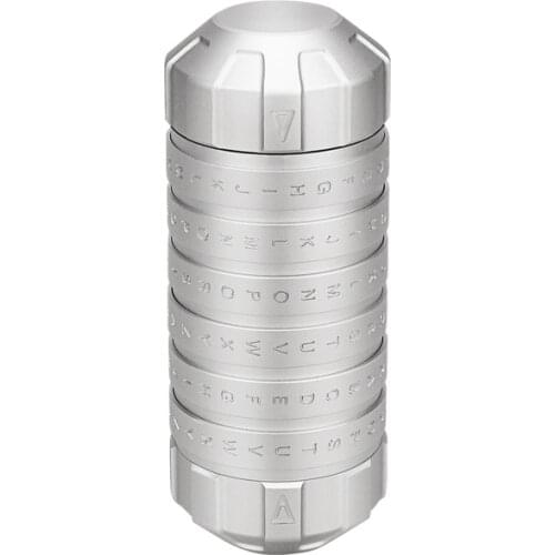 Fashion New Style Educational toys Cryptex locks gift ideas Da Vinci Code lock to marry lover escape chamber props