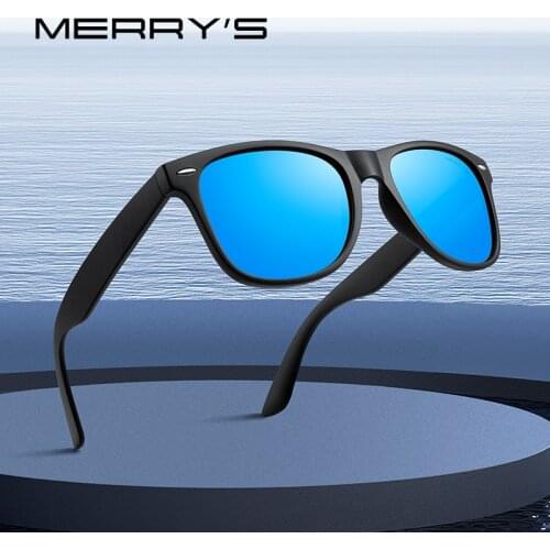 MERRYS DESIGN Men Polarized Sunglasses For Women Classic Retro Rivet Sunglasses For Driving Fishing Outdoor Shades S8318