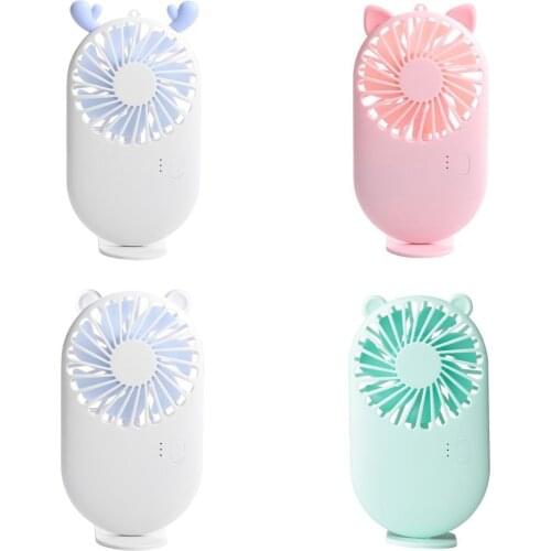 Set Of 4 Handheld Mini Fan Office Personal Cooling Fan 3- Low