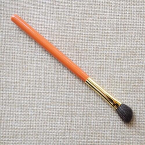 K275 Professional Handmade Makeup Brushes Blue Squirrel Goat Hair Angled Eye Shadow Brush Orange Handle Cosmetic Make Up Brush