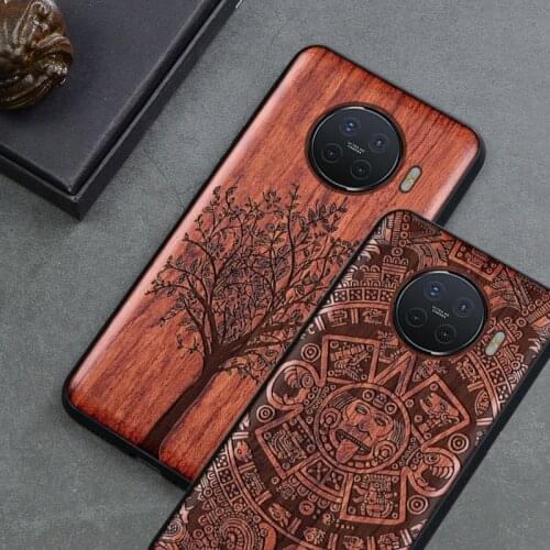 Carved Wood Case For OPPO Ace 2 Shockproof Case TPU Bumper Cover For Oppo Ace 2 Ace2 Case Wood Shell