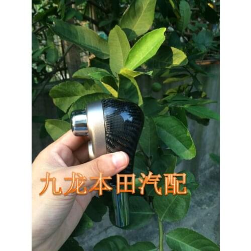 Fit for HONDA CRV 2007-2010 carbon fiber shift knob gear lever gear head handball