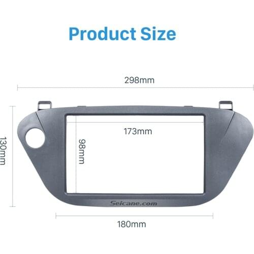 Seicane Popular Double Din Car Stereo Fascia Frame Kit for 2005 Toyota Vista Ardeo Dash Kit Trim Bezel Car refitting DVD frame