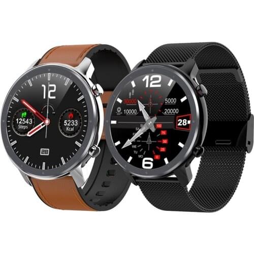 New Smart Watch Bluetooth Call IP68 Waterproof ECG Heat Rate 360*360 Alarm Sleep VS P16 L16 Smartwatch Business Sports