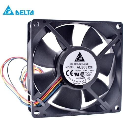 COOLING REVOLUTION AUB0812H 8cm 8025 80mm fan 12V 0.26A Computer CPU cooler cooling fan