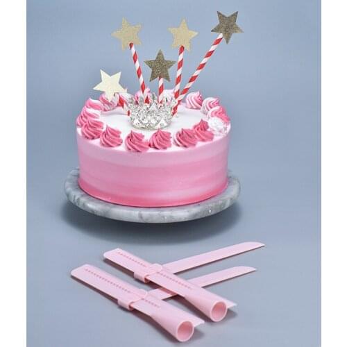 1PC Cake Scraper Smoother Adjustable Fondant Spatulas Cake Edge Smoother Cream Decorating DIY Bakeware Cake Tools Q 002