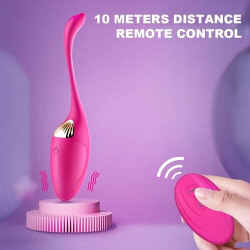 Wireless Remote Control Vibrating Egg Female Wearable Powerful G-Spot Dildo Vibrator Love Egg Jumping Eggs Sex Toys for Women