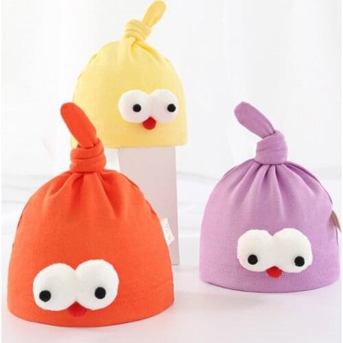 Brand newborn baby sleeping cap hat Kids childrens eye girl Hat Boy Cap cotton Beanie bonnet baby cap toddler hat