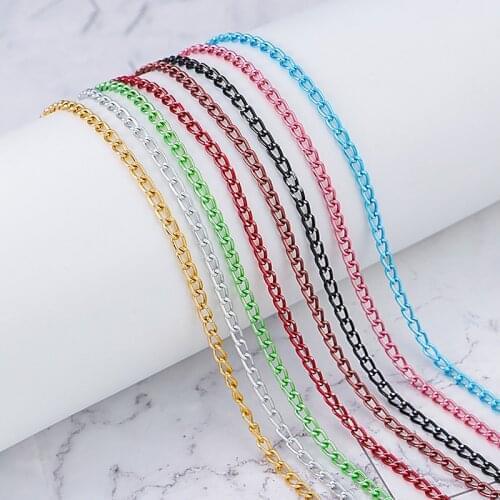 Fashion Alloy Hollow Link Chain Reading Glasses Chains Women Men Sunglasses Cords Holder Eyeglass Lanyard Hold Straps Retainer