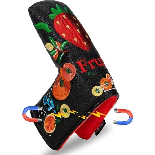 NEW Golf Putter Headcover For Blade Style Golf Clubs Head cover With Magnetic Golf Headcovers