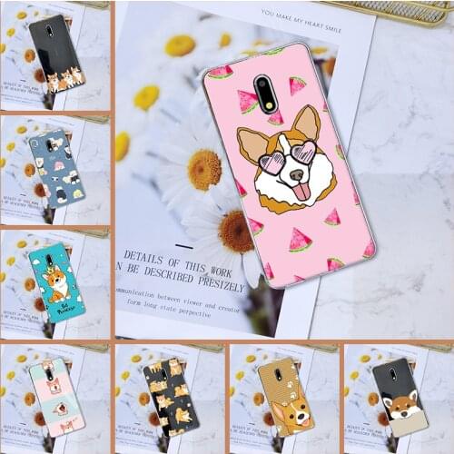 Kawaii DOG Back Cover For Nokia 9 8 6 5 3 2 1 Plus Silicone Phone Case For Nokia 7 Plus X71 X6 Nokia2 Nokia3 Nokia5 Nokia6