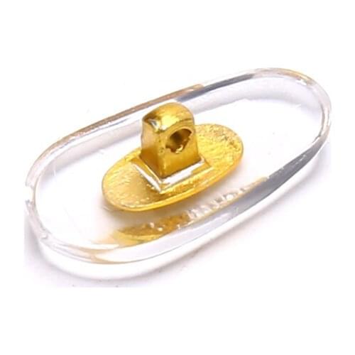 10Pair Air Chamber Silicone Anti Slip Nose Pads Screw-in For Eyeglasses Eyewear Glasses Accessories