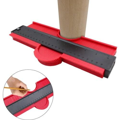 5inch/10inch Shape Gauge Duplicator Profile Duplication Gauge Contour Template Plastic Contour Copy Duplicator Measuring Tool