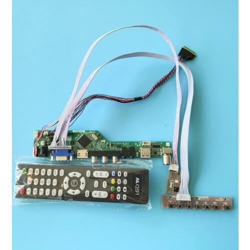 Kit for LP156WHB TL 40pin 1366x768 Panel LED Display Screen Audio Remote Controller Doard LCD Monitor VGA TV AV USB HDMI LVDS