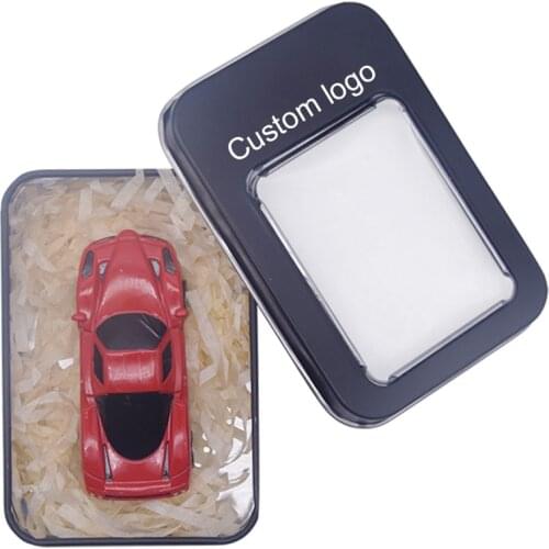 Cool car Pen drive diamond usb flash drive 4gb 8gb 16gb 32gb 64gb memory stick metal usb2.0 128gb pen drive USB with nice box