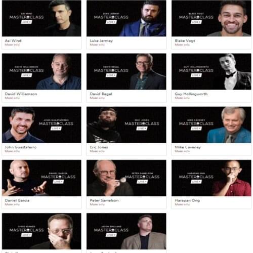 Masterclass Live - Collection Magic Instructions