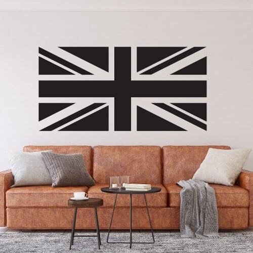 United Kingdom Flag Wall Sticker Decal Flags Sticker Home Bedroom Wall Art Decoration A00552