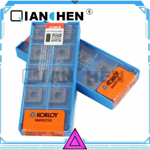 Original KORLOY SNMG120408-HA PC9030 (10pcs/lot) Cutting tools insert