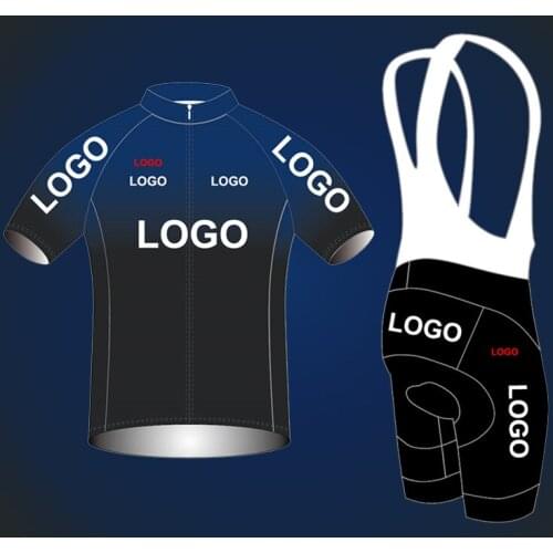 Pro Custom Bicycle Uniform Men Short Sleeve Cycling Jersey Set Bike Bib Shorts Customize Cyclist Clothing Kit ​Roupa De Ciclismo